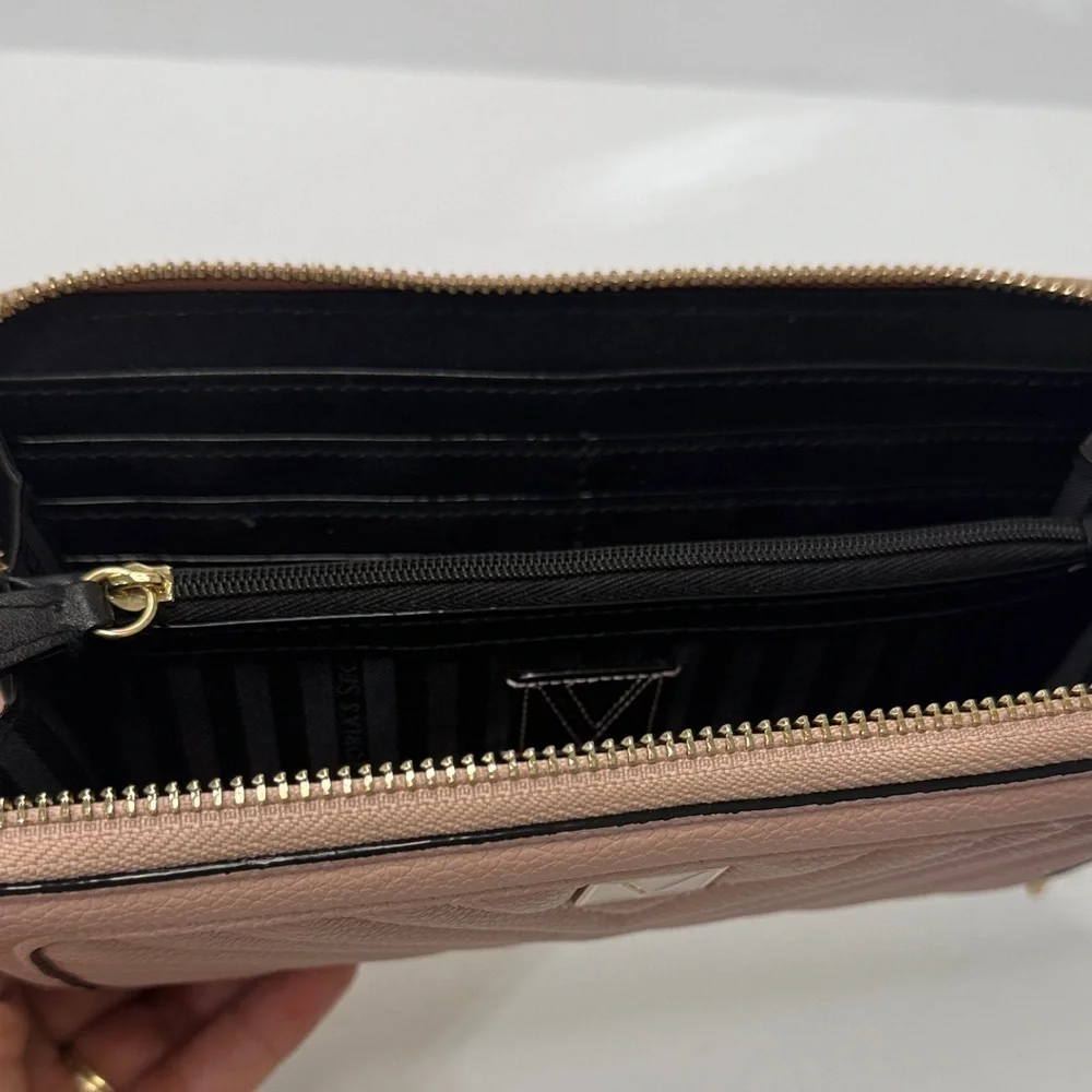 Victoria's Secret Quilted Wallet in Blush